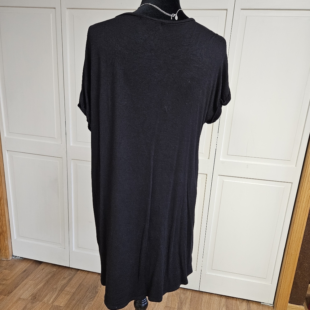 Antistar black women's large tee-shirt dress. - Picture 4 of 7